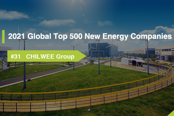 Chilwee Group ponownie na liście 500 najlepszych nowych firm energetycznych na świecie