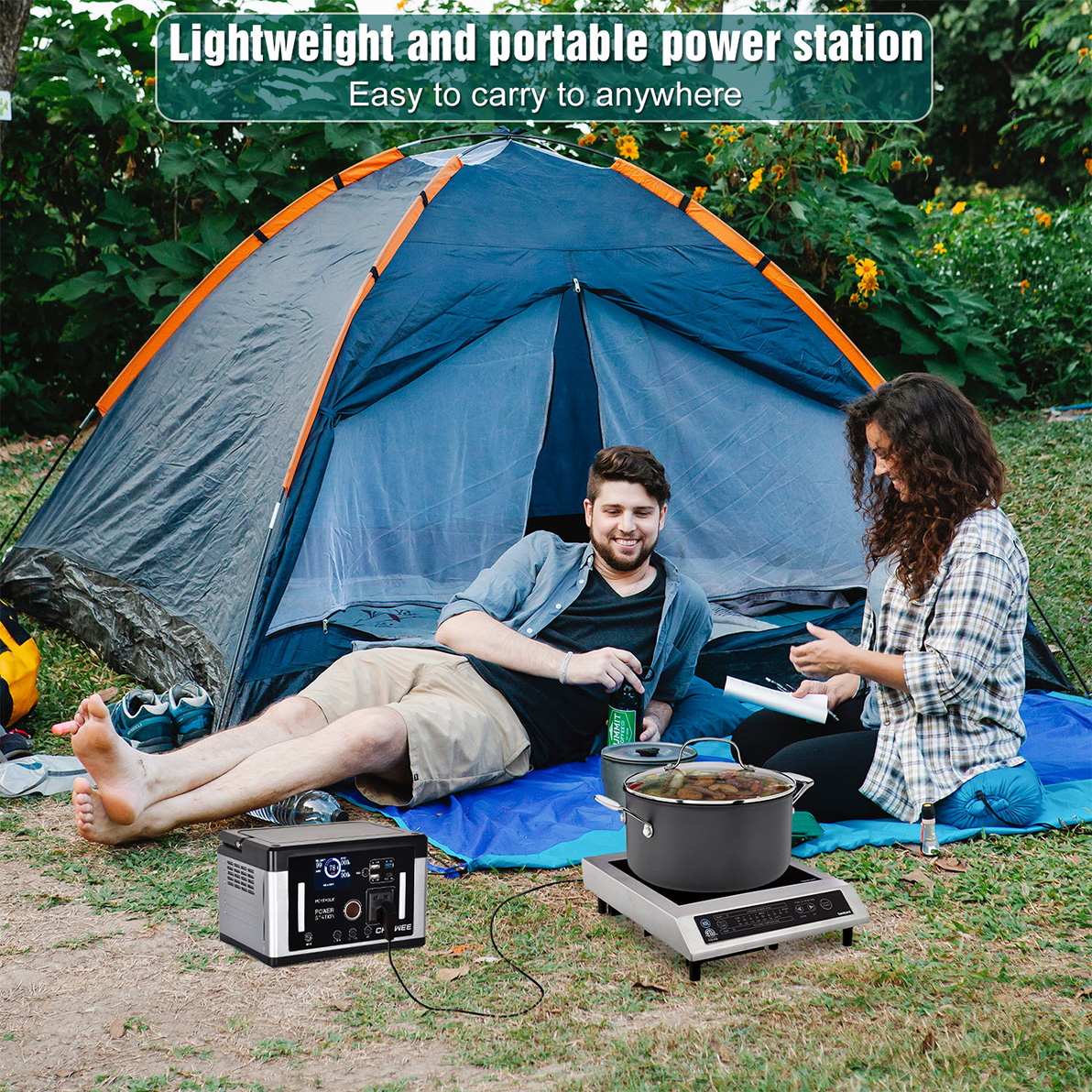 Inteligentny generator słoneczny o mocy 700 W do ładowania oświetlenia awaryjnego